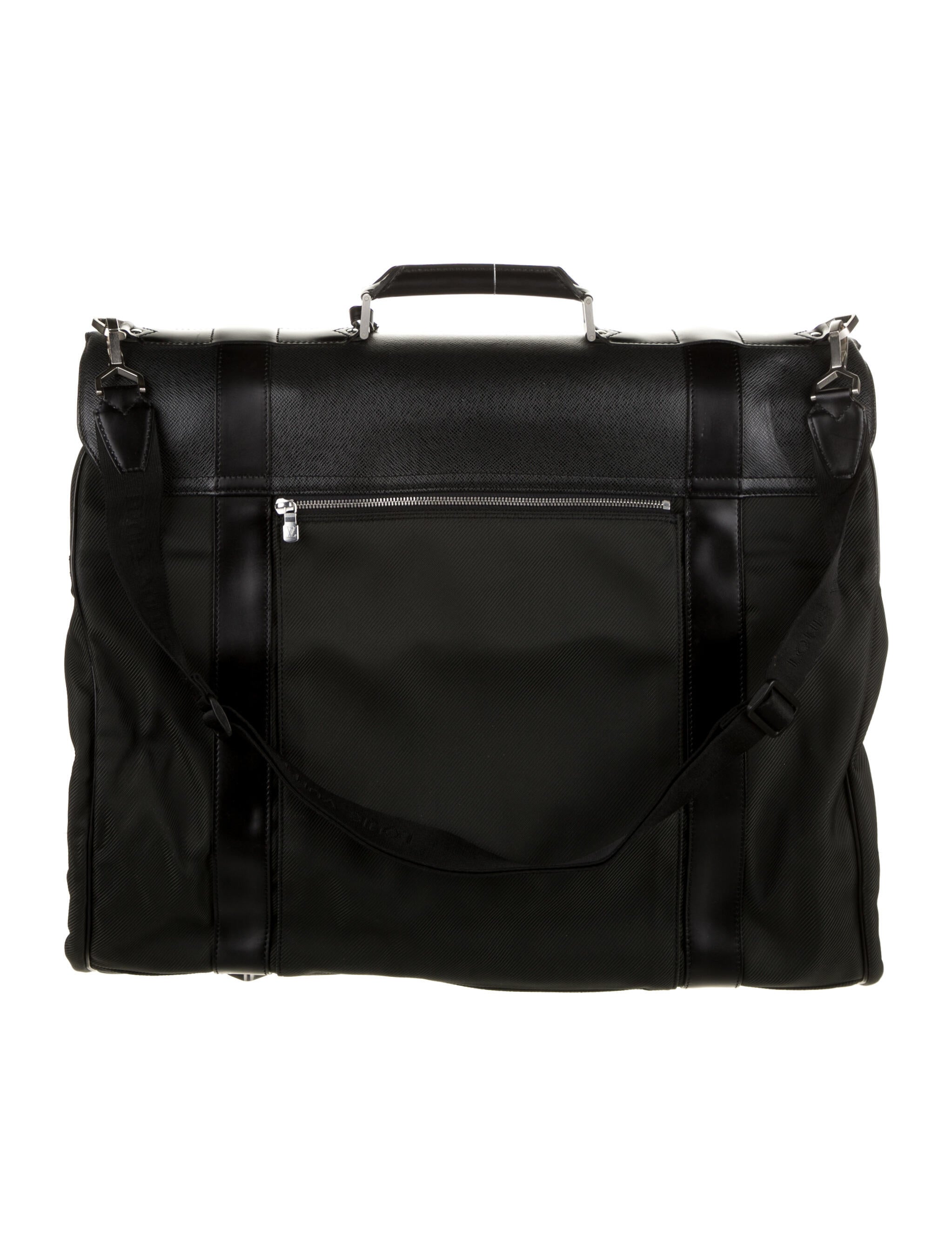 Louis Vuitton Taïga Gibeciere Garment Bag Green Garment Covers, Bags