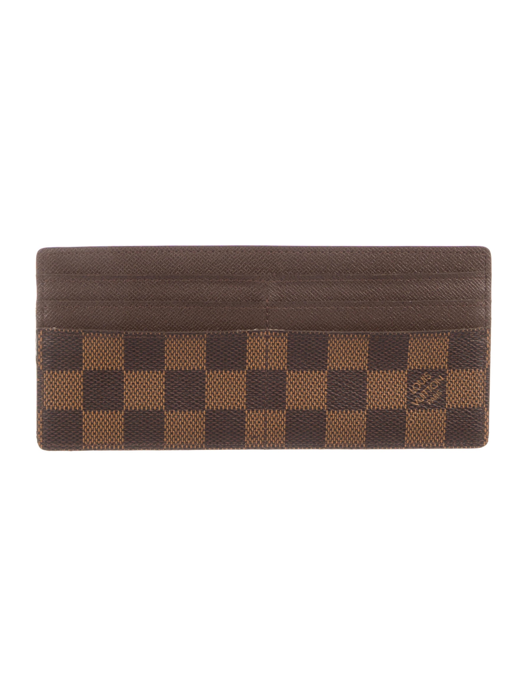 Louis Vuitton 2011 Damier Ebene Pattern Wallet