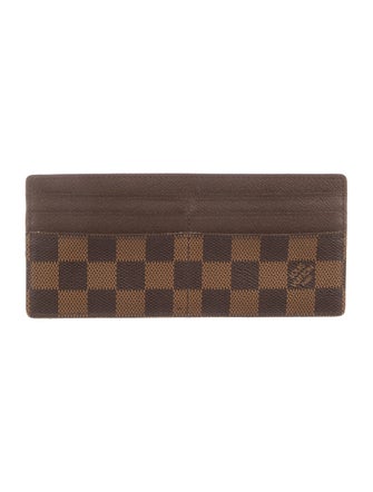 Louis Vuitton 2011 Damier Ebene Pattern Wallet