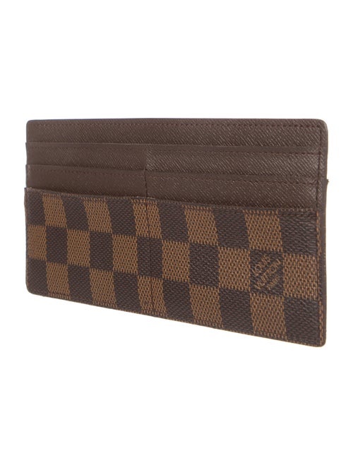 Louis Vuitton 2011 Damier Ebene Pattern Wallet