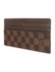 Louis Vuitton 2011 Damier Ebene Pattern Wallet