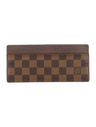 Louis Vuitton 2011 Damier Ebene Pattern Wallet
