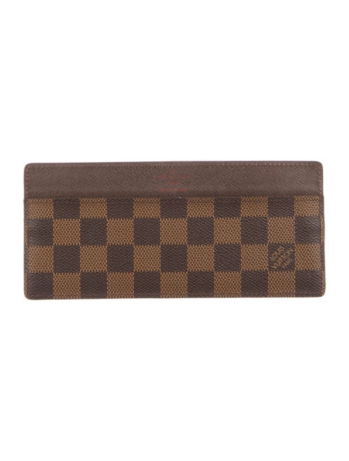 Louis Vuitton 2011 Damier Ebene Pattern Wallet