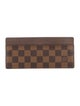 Louis Vuitton 2011 Damier Ebene Pattern Wallet
