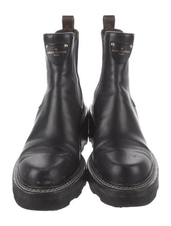 Louis Vuitton Leather Chelsea Boots