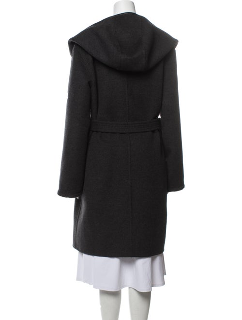 Louis Vuitton 2020 Giant Monogram Hooded Wrap Coat