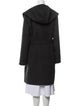 Louis Vuitton 2020 Giant Monogram Hooded Wrap Coat