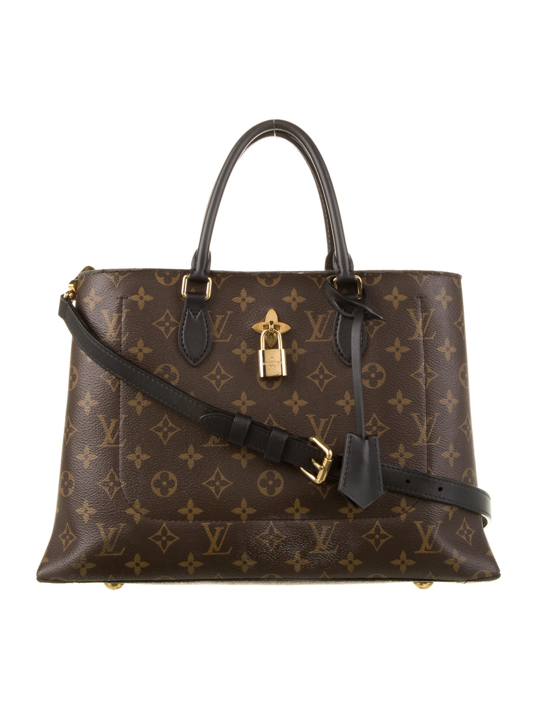 Louis Vuitton 2020 Monogram Flower Zipped Tote PM Brown Totes