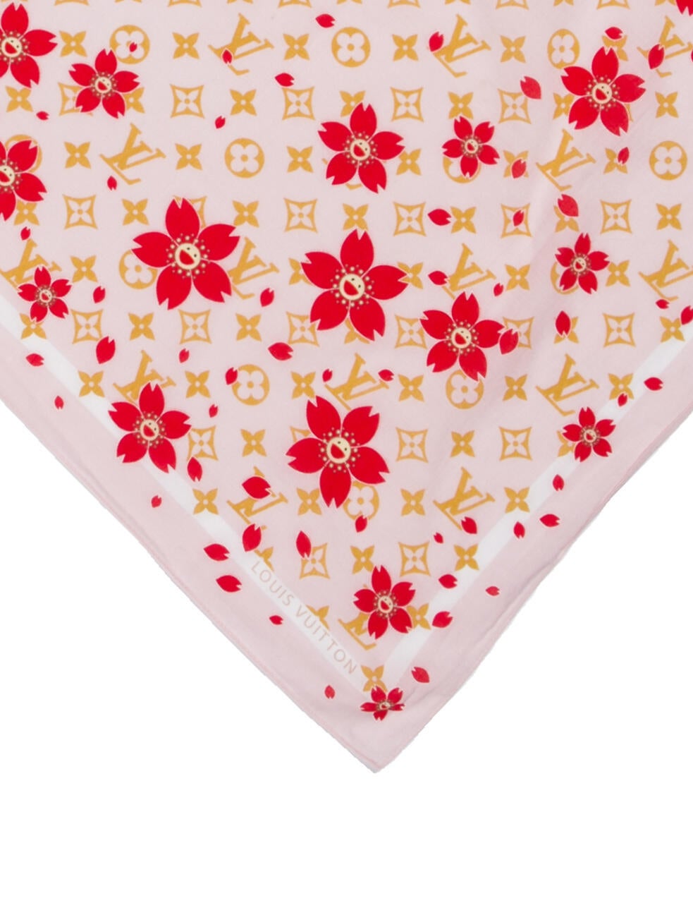 ★最安値・新品未開封★Cherry-Pattern Scarf&Tote Set Louis Vuitton x Takashi Murakami Cherry Blossom LV Monogram