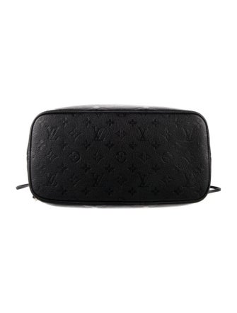 Louis Vuitton Monogram Giant Empreinte Neverfull MM w/ Pouch
