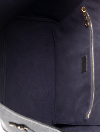 Louis Vuitton Monogram Giant Empreinte Neverfull MM w/ Pouch