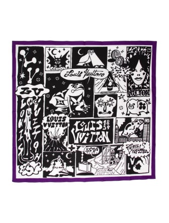 Louis Vuitton LV Comics 2023 Bandana