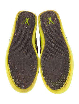 Louis Vuitton Graffiti High-Top Sneakers