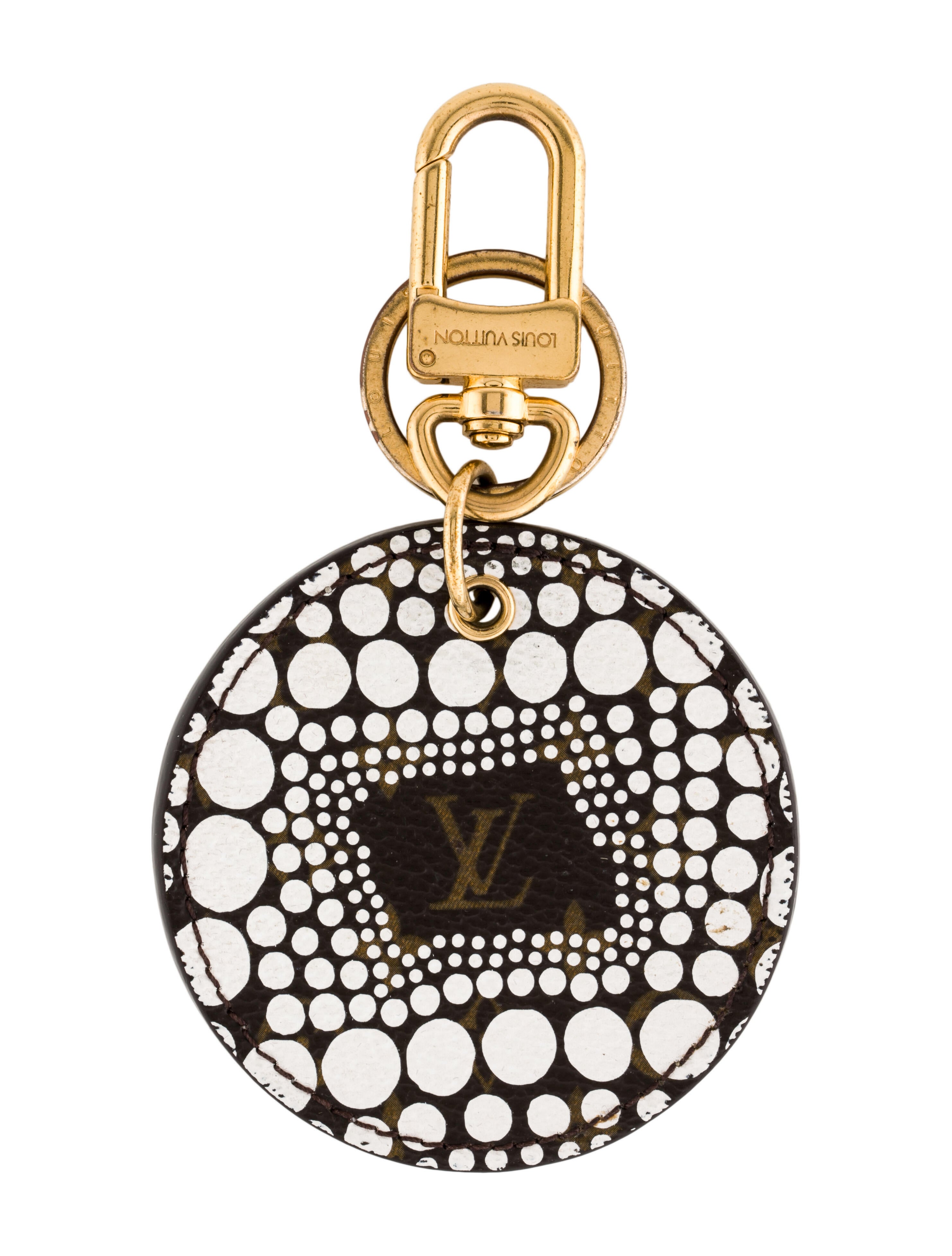 Louis Vuitton x Yayoi Kusama Waves Keychain Brown Keychains, Accessories LOU742558 The