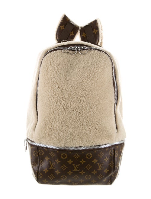 Louis Vuitton X Marc Newson Shearling Monogram Backpack