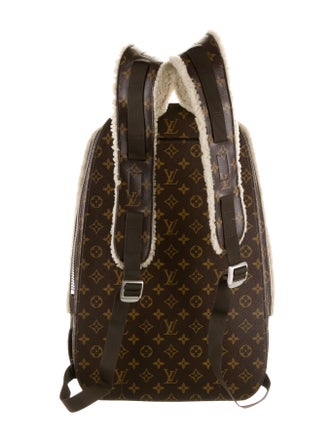 Louis Vuitton X Marc Newson Shearling Monogram Backpack