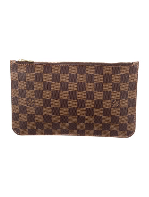 Louis Vuitton Damier Ebene Neverfull Pouch