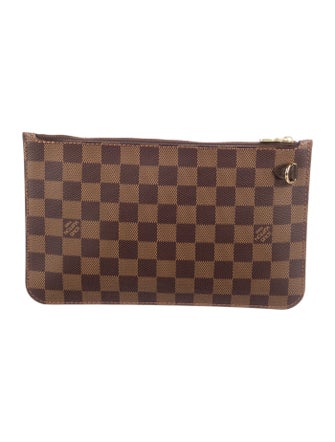 Louis Vuitton Damier Ebene Neverfull Pouch