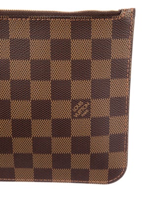 Louis Vuitton Damier Ebene Neverfull Pouch