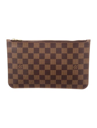 Louis Vuitton Damier Ebene Neverfull Pouch