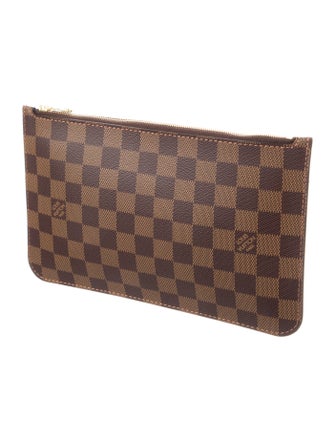 Louis Vuitton Damier Ebene Neverfull Pouch