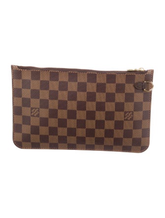 Louis Vuitton Damier Ebene Neverfull Pouch