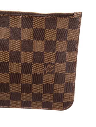 Louis Vuitton Damier Ebene Neverfull Pouch