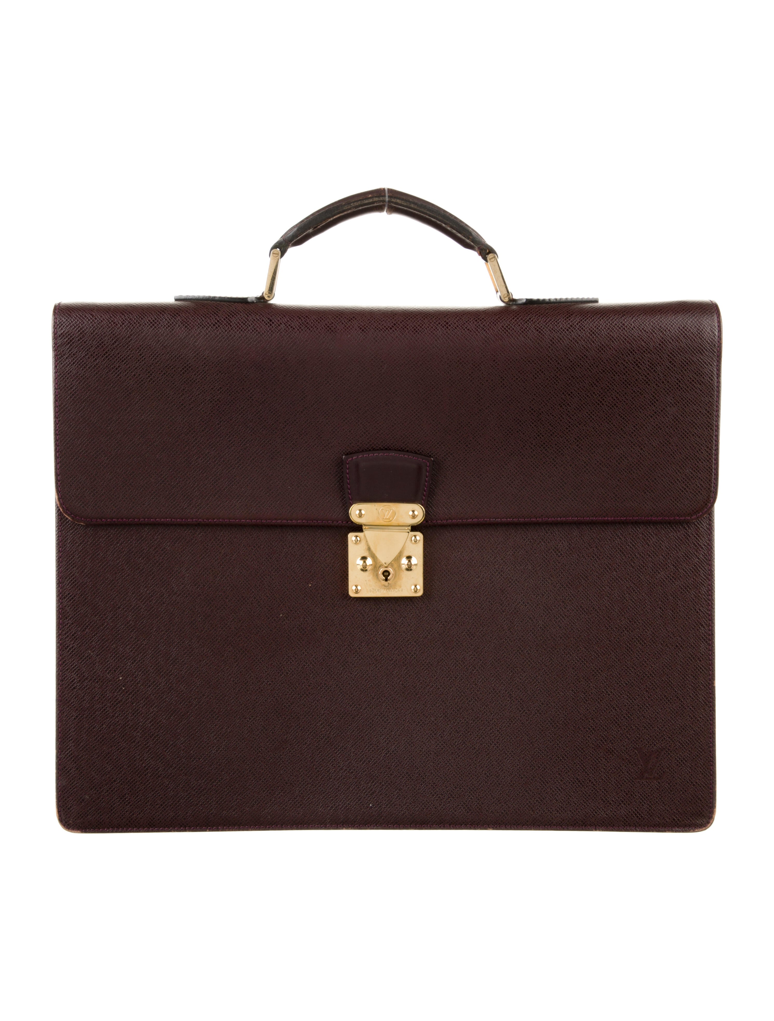 Louis Vuitton Taïga Moskova Briefcase Brown Briefcases, Bags
