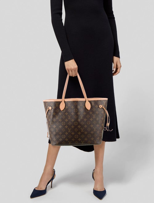Louis Vuitton Monogram Neverfull MM w/ Pouch