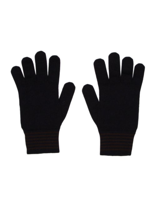 Louis Vuitton Wool Chevron Gloves