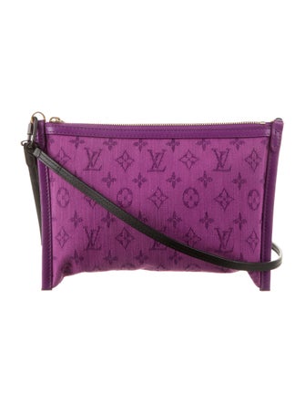 Louis Vuitton Monogram Double Flat Messenger Bag