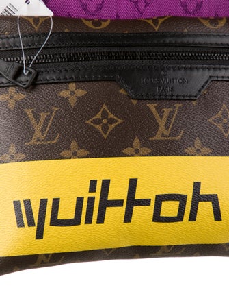 Louis Vuitton Monogram Double Flat Messenger Bag