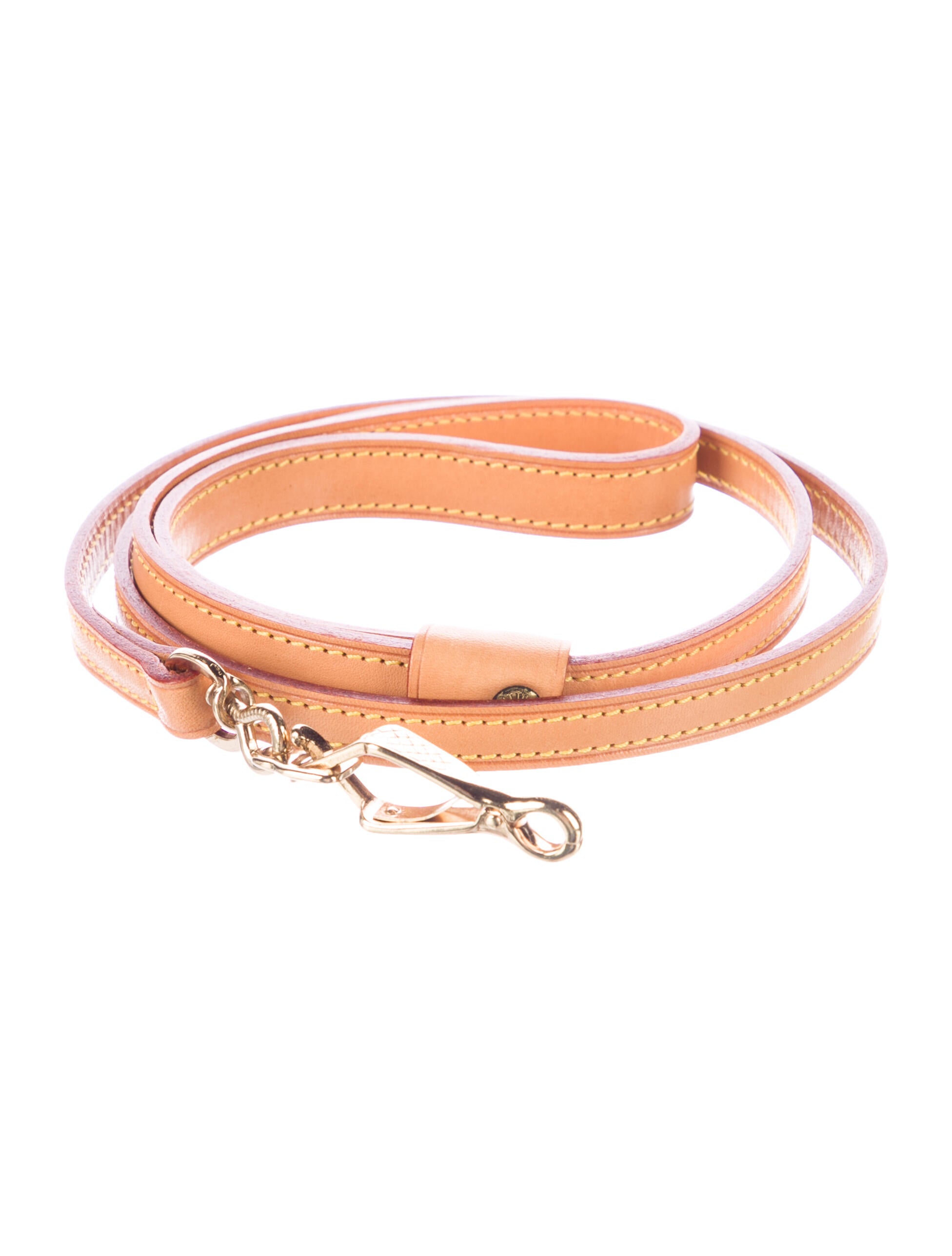 Louis Vuitton Vachetta Leash Brown Pet Accessories, Decor