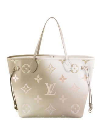 Louis Vuitton Monogram Giant 'Spring In The City' Neverfull MM w/ Pouch