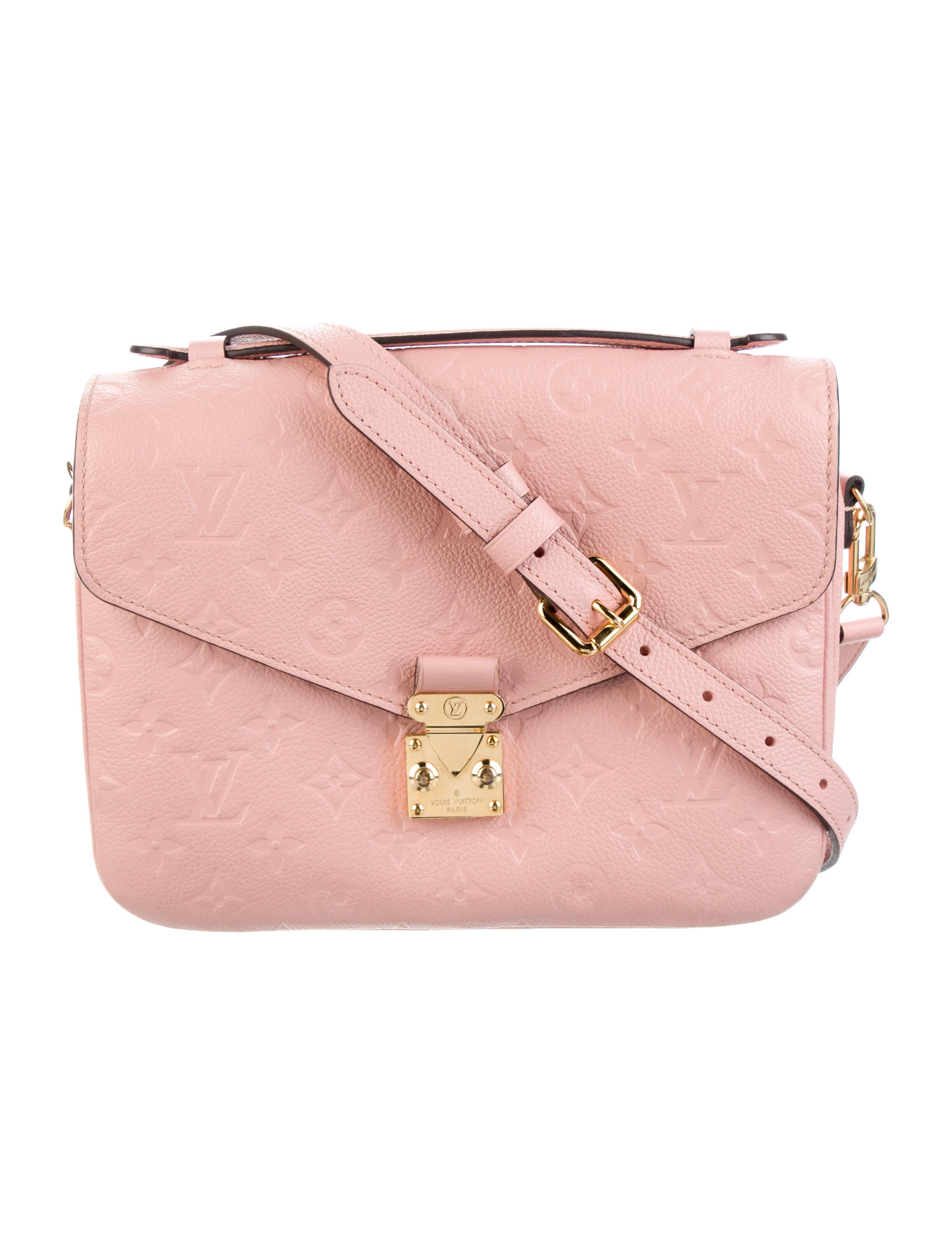 Louis Vuitton 2018 Monogram Empreinte Pochette Métis Pink Crossbody