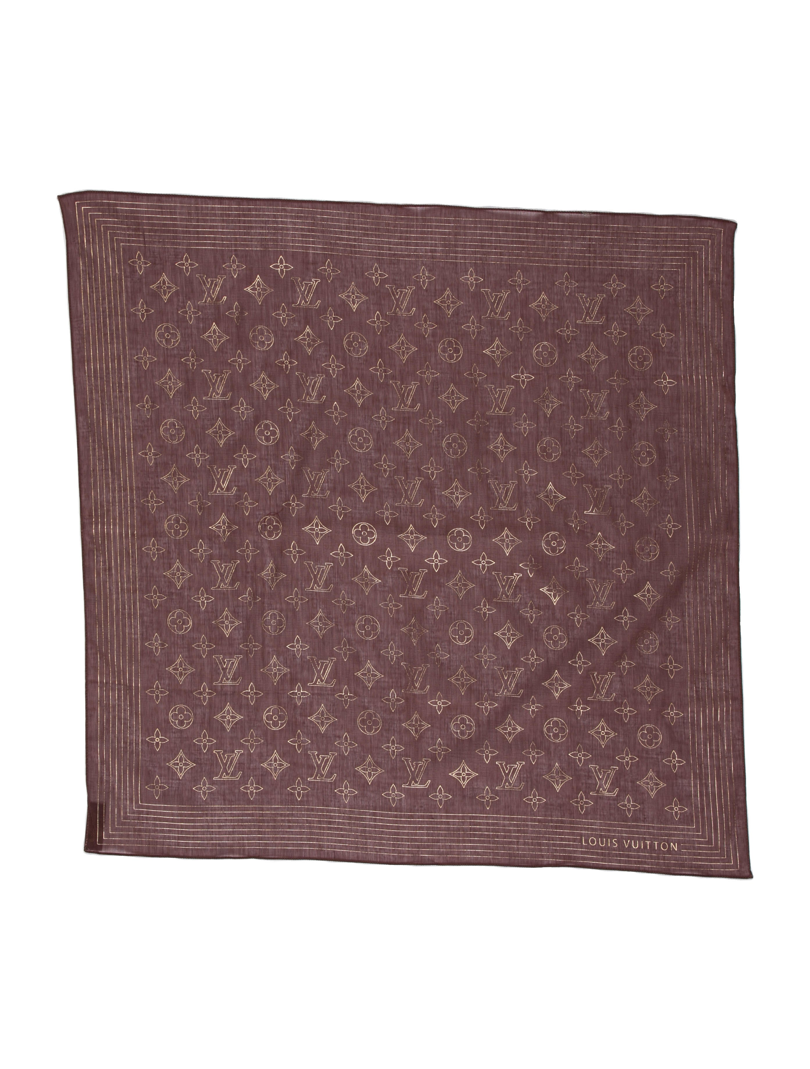 Louis Vuitton LV Monogram Scarf