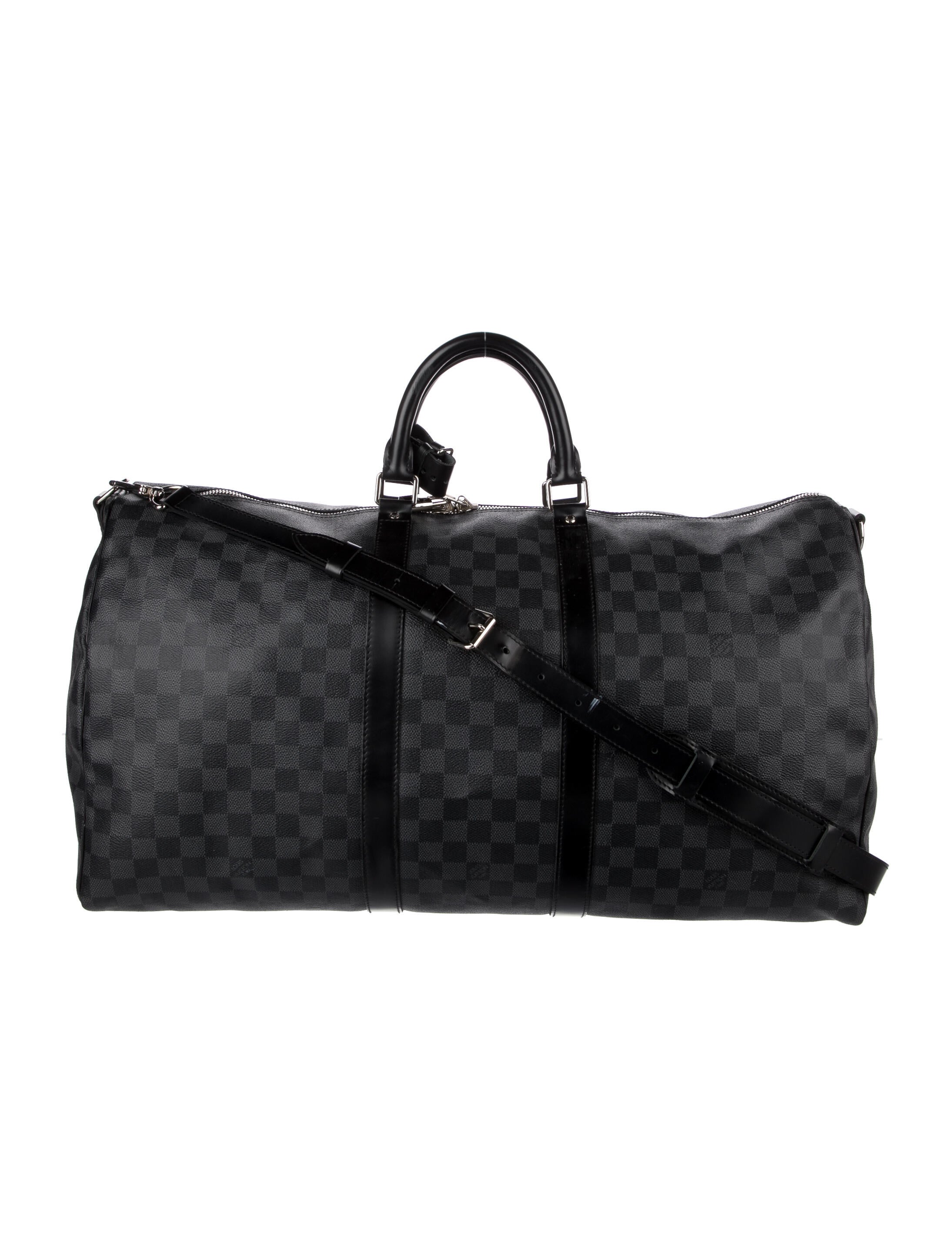 Louis Vuitton Damier Geant Albatros Terre Duffle Brown Weekenders