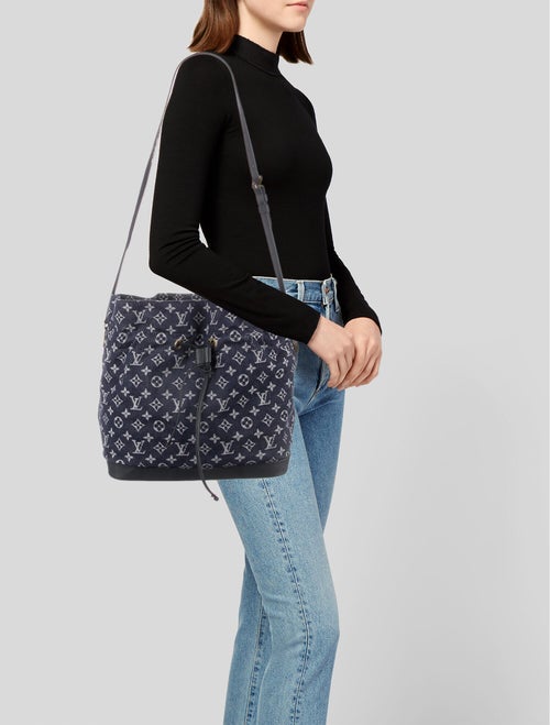 Louis Vuitton 2021 Monogram Denim Noefull MM