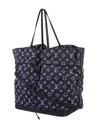 Louis Vuitton 2021 Monogram Denim Noefull MM