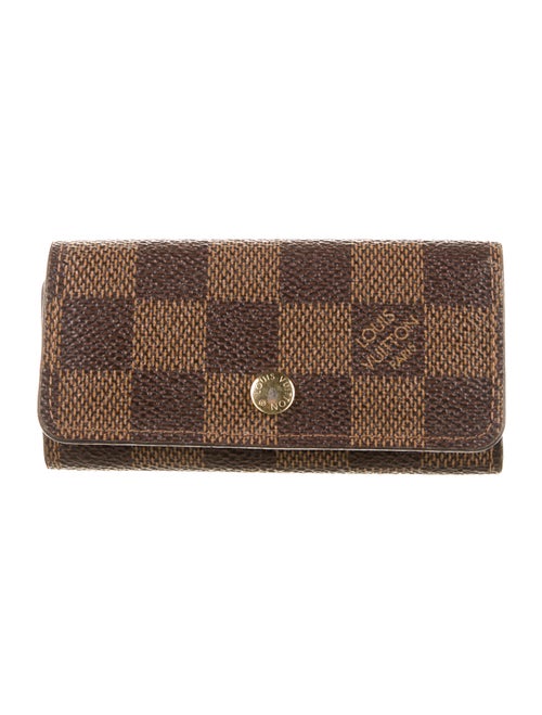 Louis Vuitton 2020 Damier Ebene Pattern Key Holder