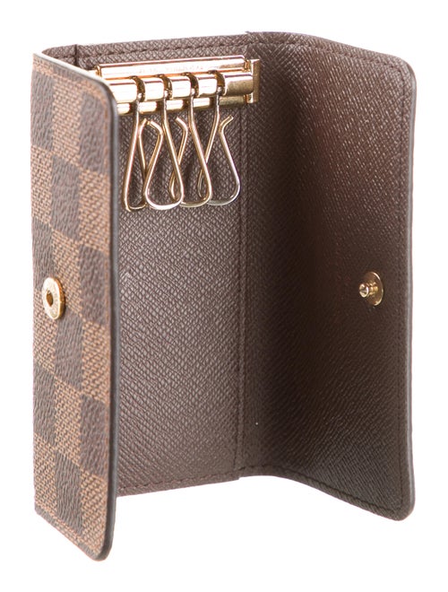 Louis Vuitton 2020 Damier Ebene Pattern Key Holder