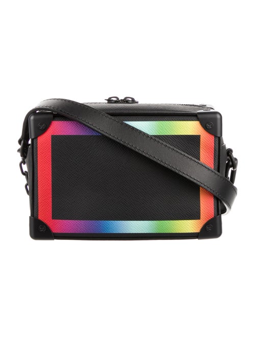 Louis Vuitton Taiga Rainbow Mini Soft Trunk Bag