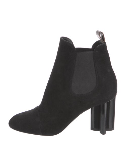 Louis Vuitton Suede Chelsea Boots
