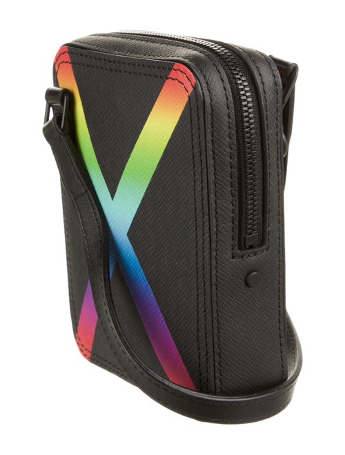 Louis Vuitton Leather Messenger Bag