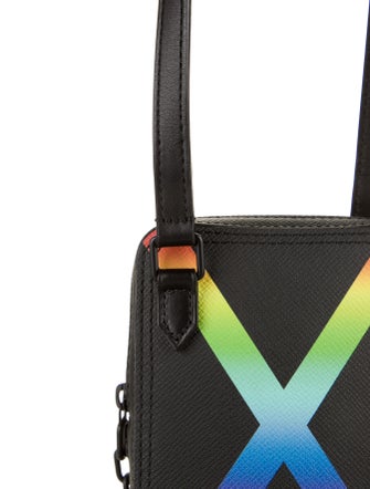 Louis Vuitton Leather Messenger Bag