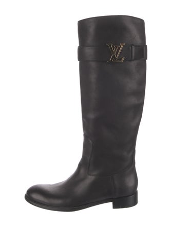 Louis Vuitton Leather Riding Boots