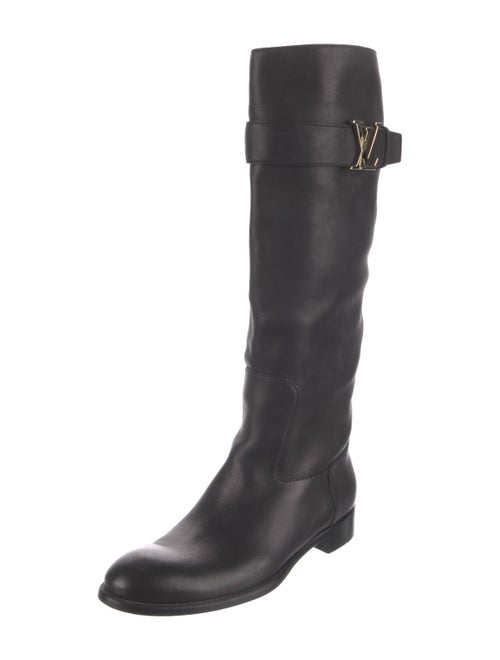 Louis Vuitton Leather Riding Boots
