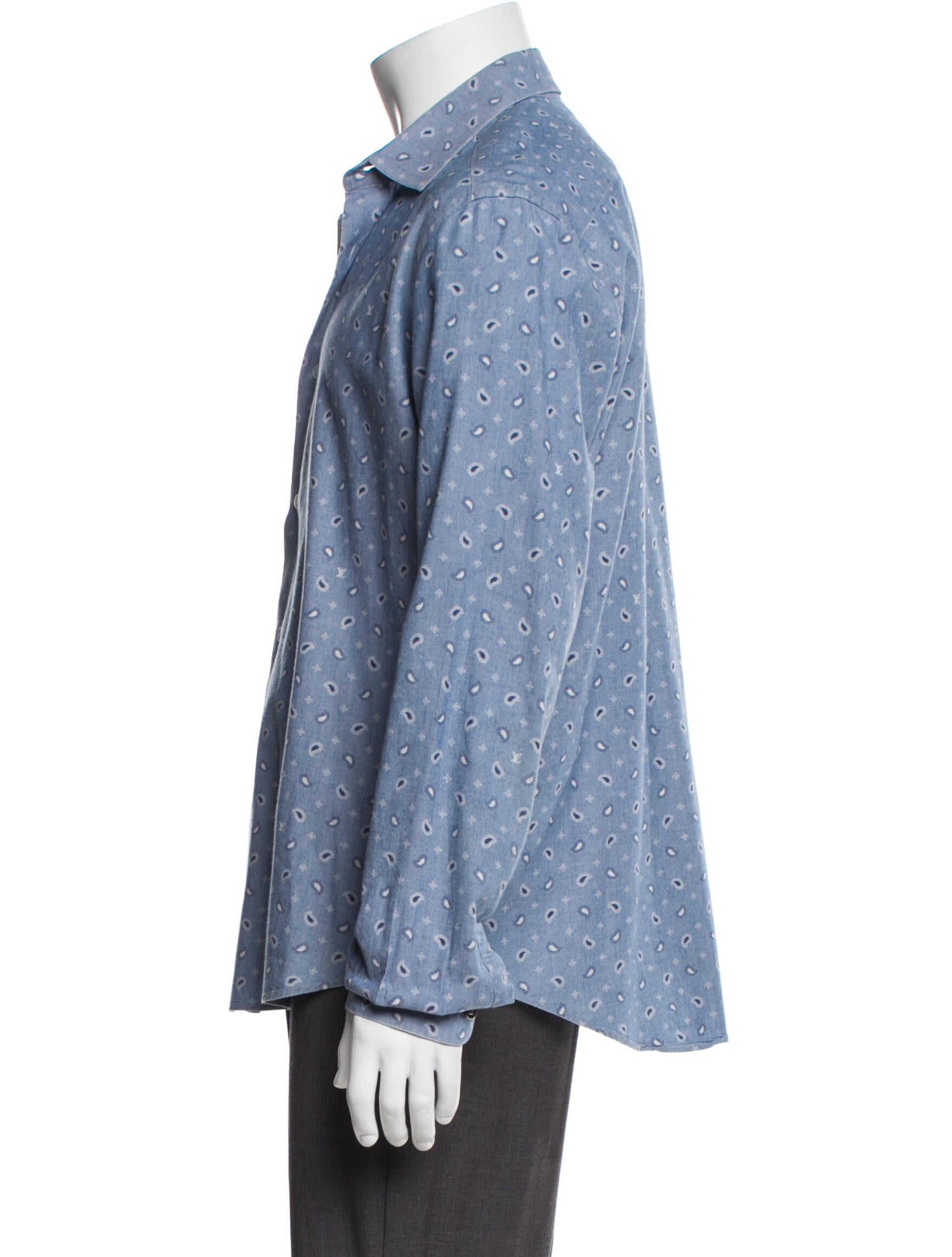 Louis Vuitton 2010's Paisley Monogram Shirt