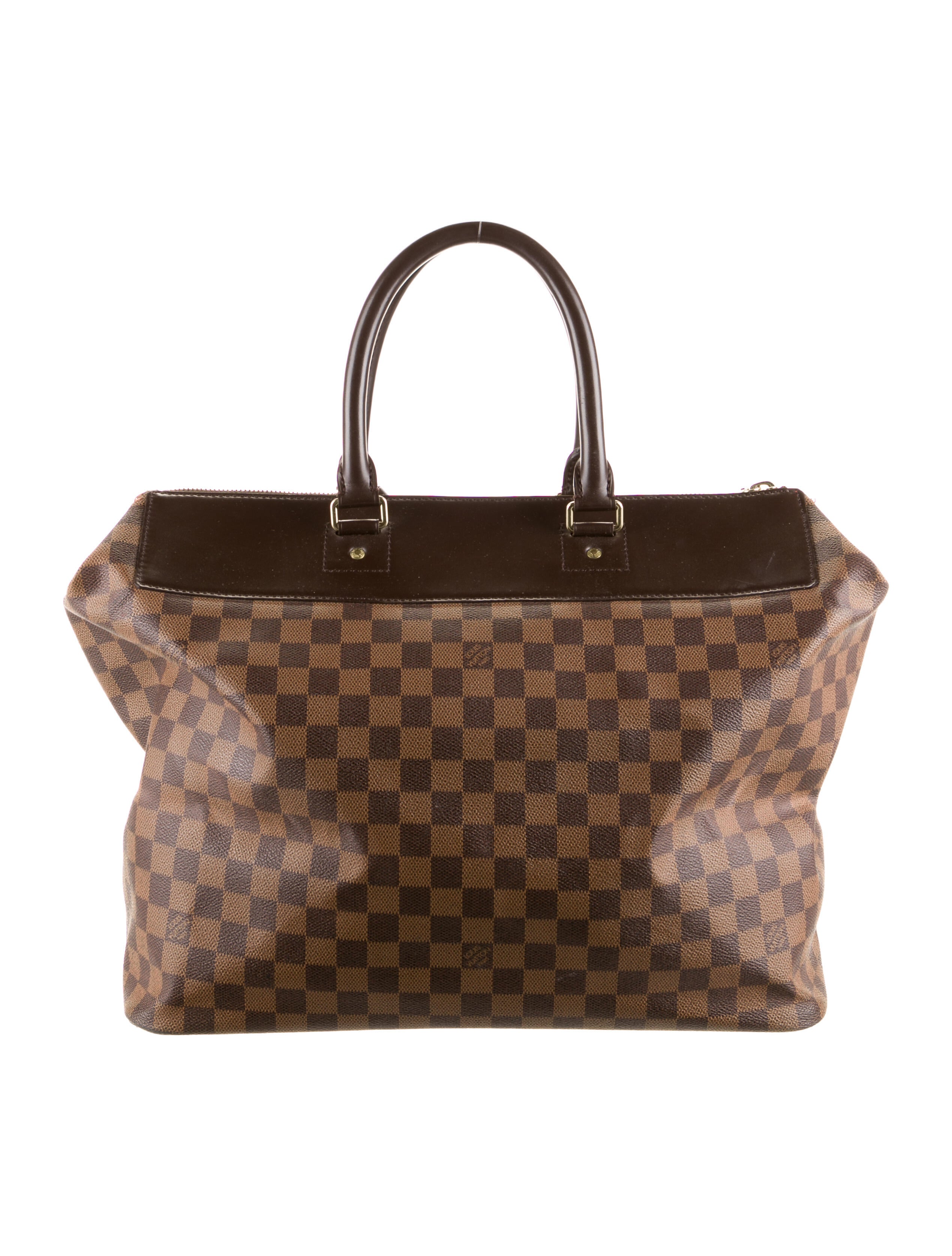 Louis Vuitton Damier Ebene Greenwich PM - Brown Totes, Handbags