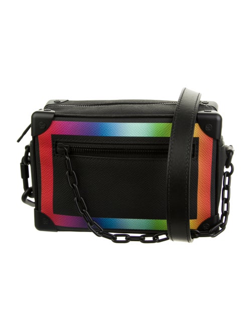 Louis Vuitton 2019 Taïga Rainbow Soft Trunk Mini